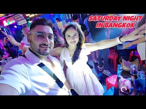 ENJOY BANGKOK Nightlife With INDIAN CUTE GIRL | Khaosan Road | Troftop Bar Bangkok THAILAND 🇹🇭
