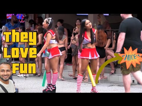 Funniest girls in Pattaya Soi 6 😂 | Pattaya Soi 6 | Pattaya nightlife #soi6 #pattaya #thailand