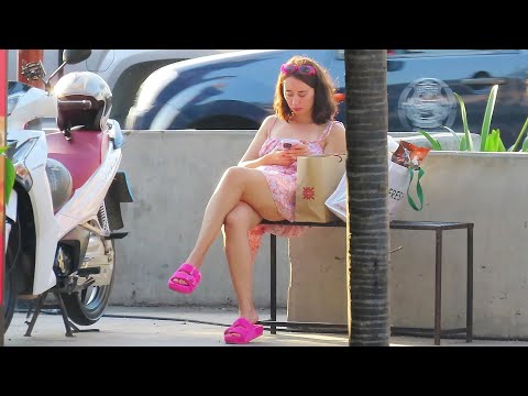 Beautiful Girls of Pattaya EXCITING STREET Scenes, Thailand 2024